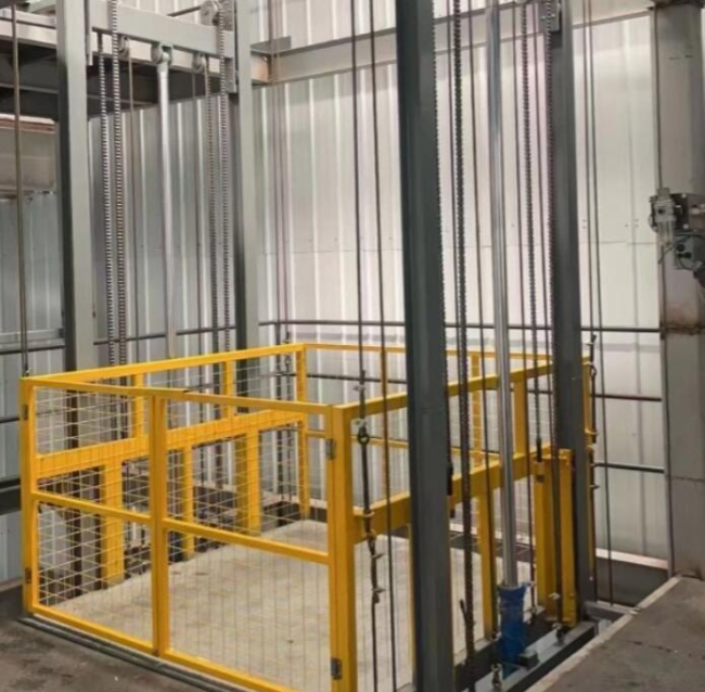 河口导轨式升降机一般加工周期